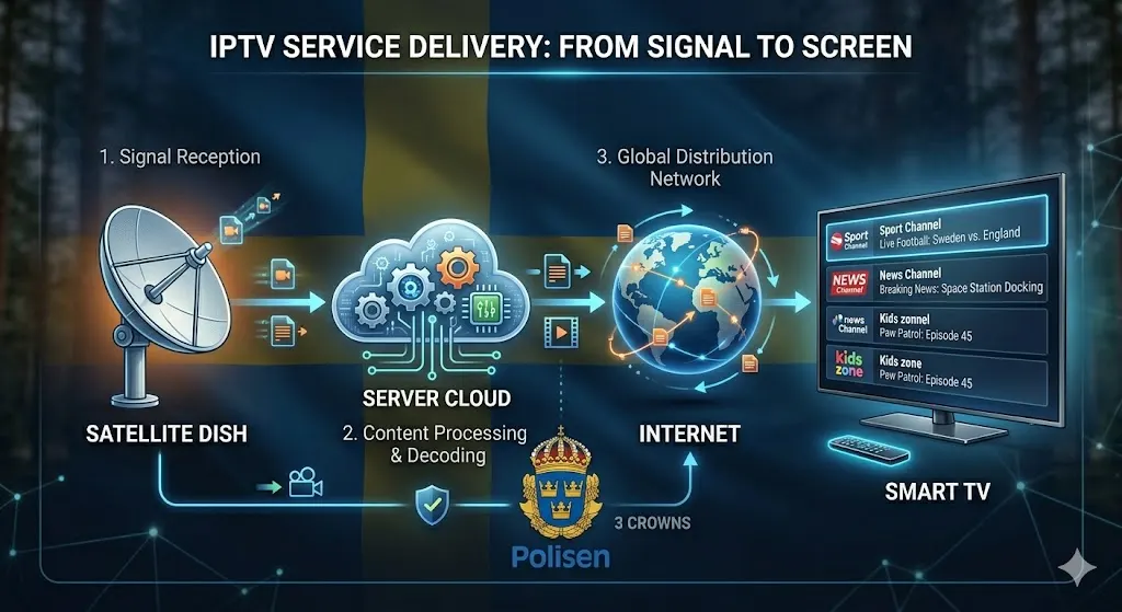 Hur Fungerar IPTV? — Bakom Kulisserna på Internet-TV