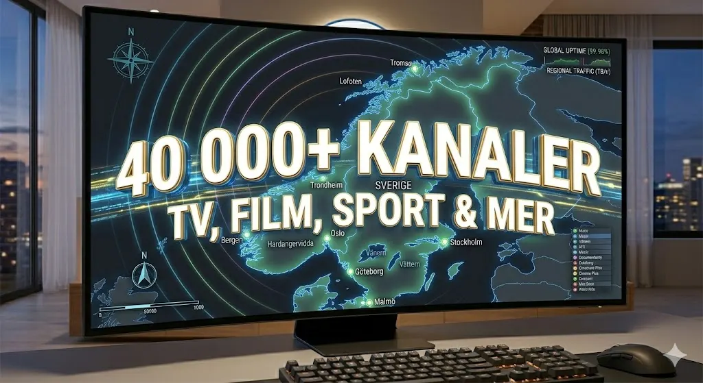 IPTV Skandinavien — Komplett TV-Upplevelse i Världsklass