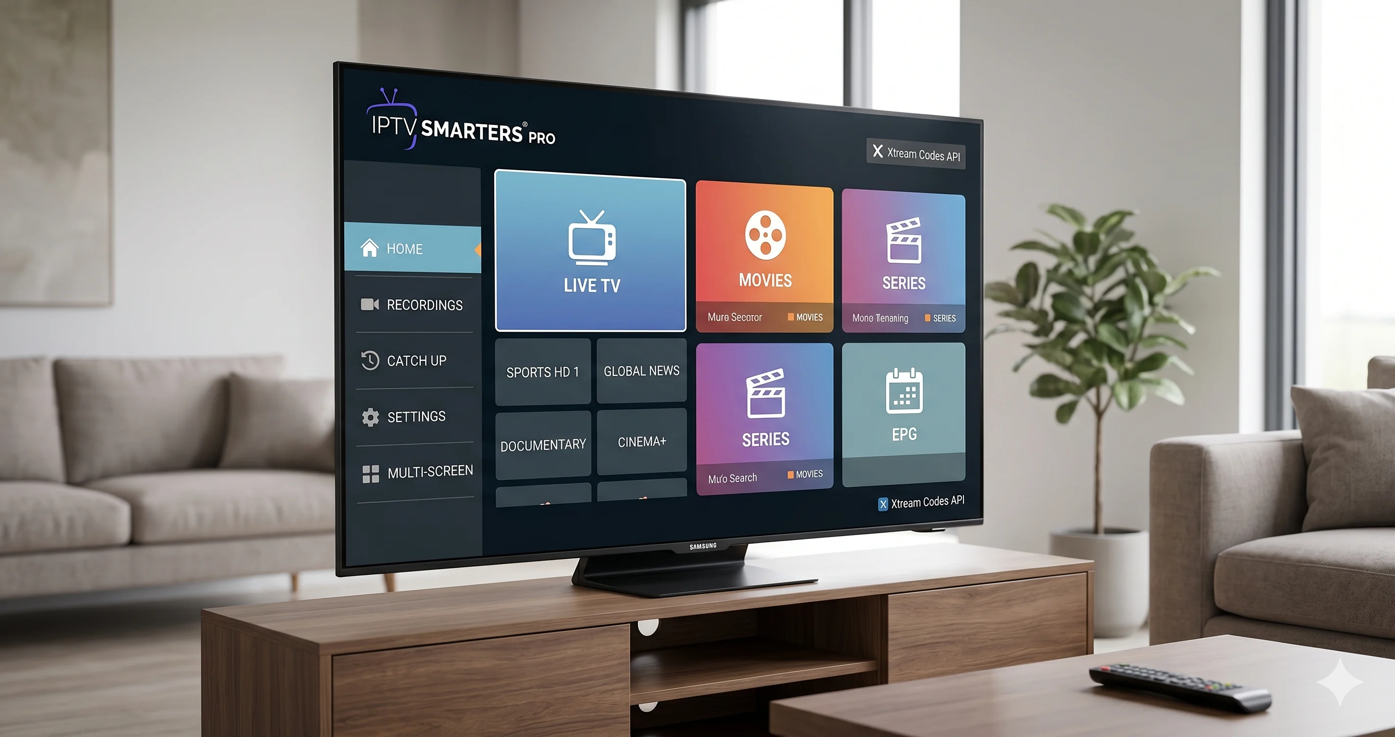 IPTV app Samsung: så installerar du IPTV på din Samsung TV