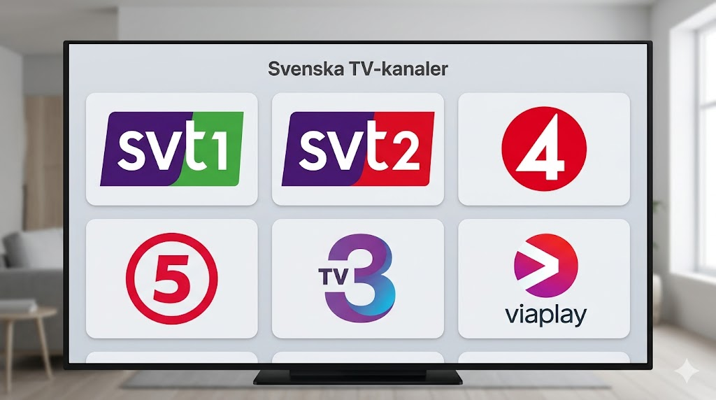 IPTV Kanaler 2026 — 40 000+ Kanaler i 4K & Full HD